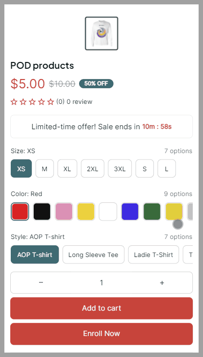 Enable a slider for easier browsing in mobile device