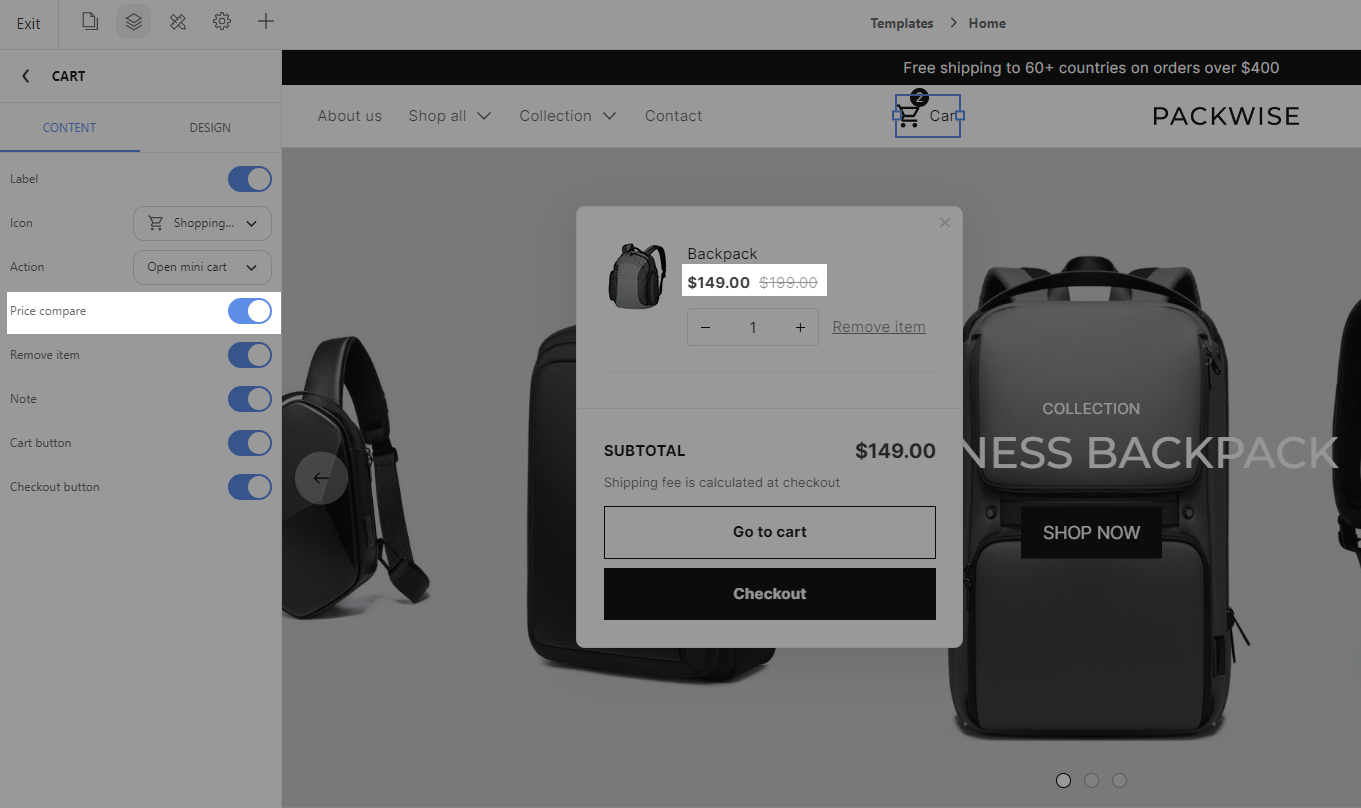 Price compare is on