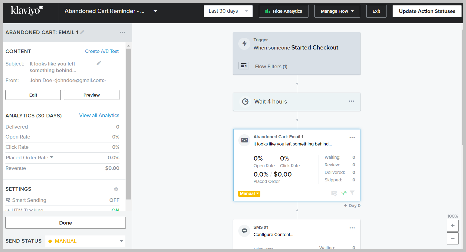 Key performance metrics will be displayed