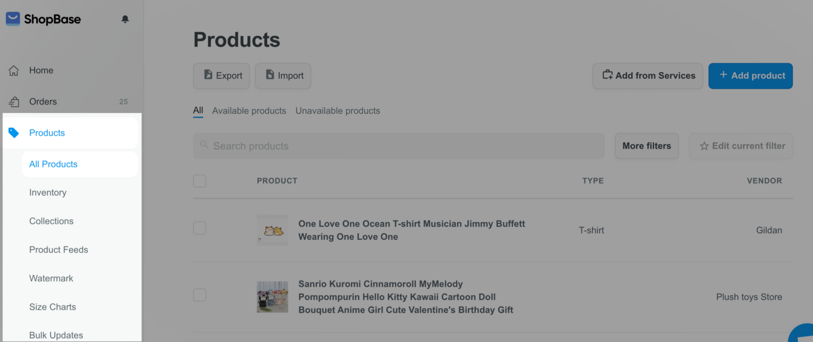 Products