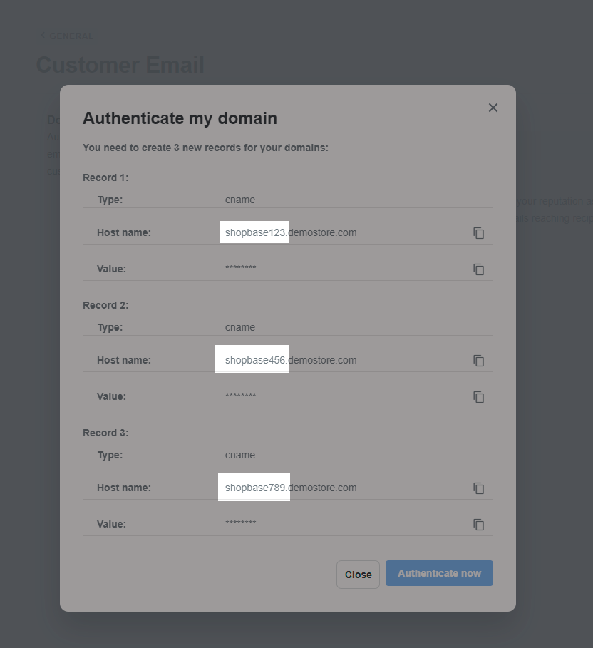 In Host name: copy the value before domain.com